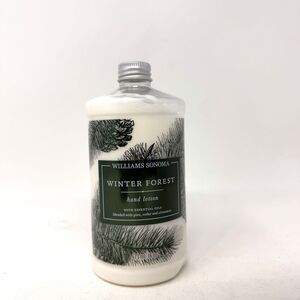 Williams Sonoma Winter Forest Hand Lotion Essential Refill 16 oz Bottle No Pump